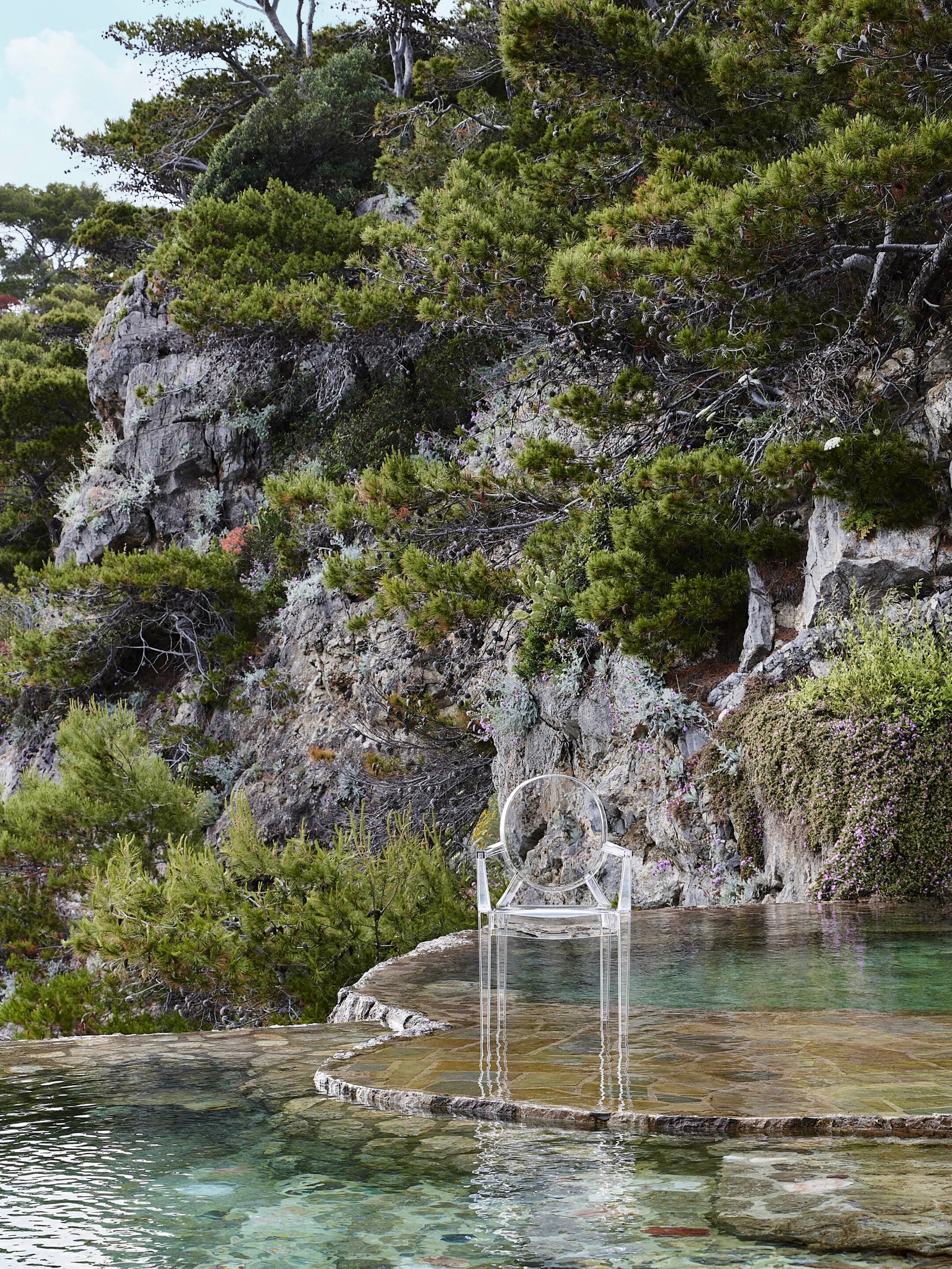 Поликарбонат медальон стул Kartell призрак ARCH-00087826 - Вид №15