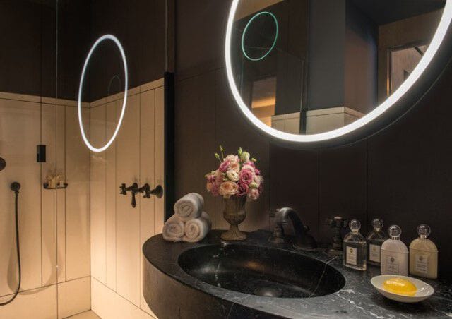 Зеркало в черной оправе Spekkio Venus ARCH-00110432 - Вид №7