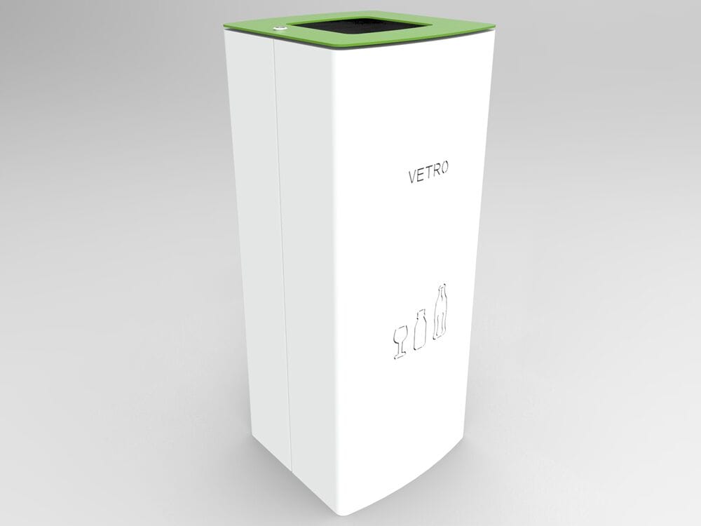 Стальные стойки для мусора на открытом воздухе CITYSì WINDOWS ONE ARCH-00088659 - Вид №1