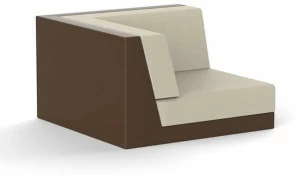 VONDOM Модульное угловое садовое кресло из виниловой ткани Pixel