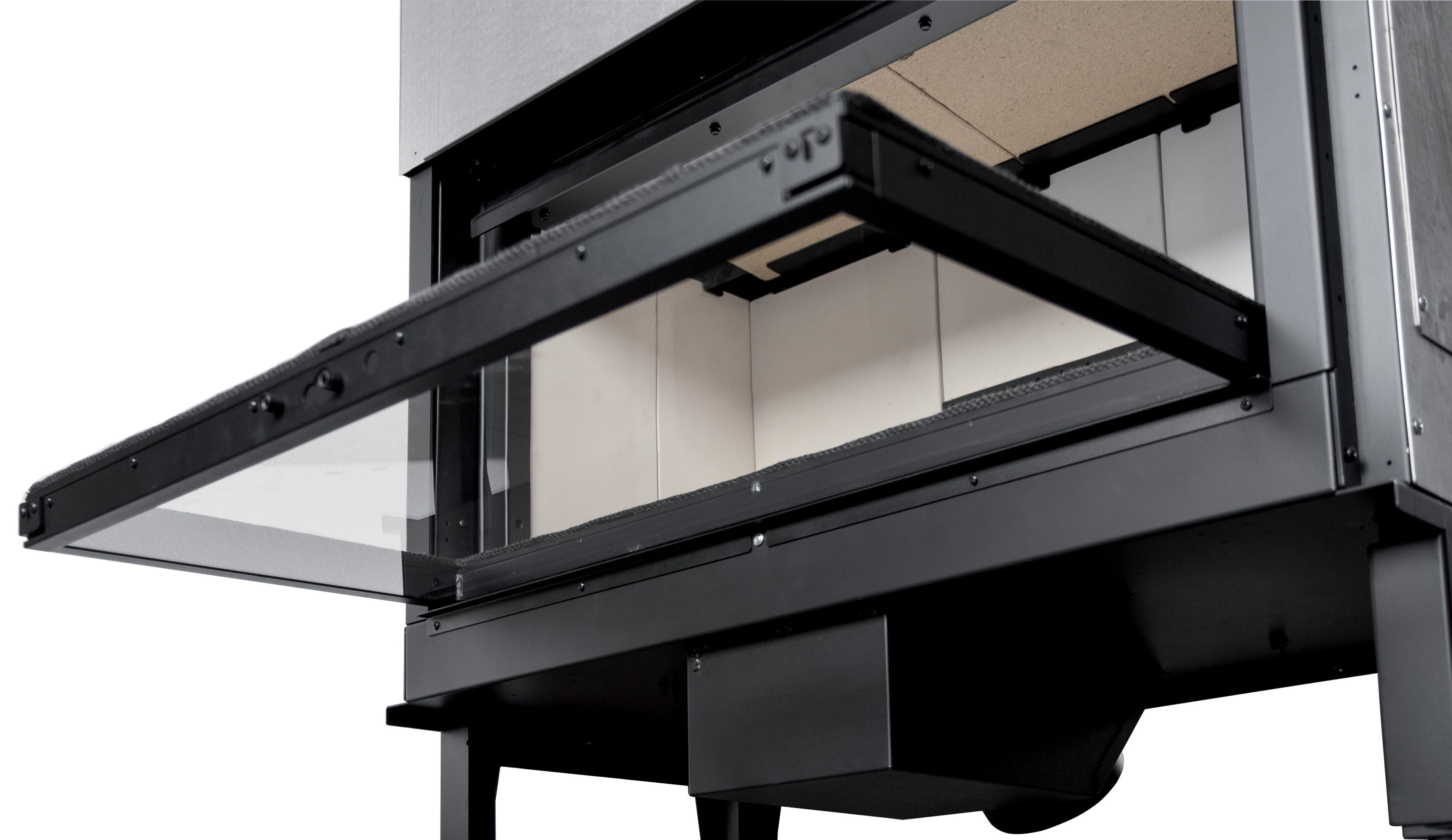 Встроенный дровяной камин с двойным фасадом MCZ PLASMA 115B WOOD ARCH-00049708 - Вид №1