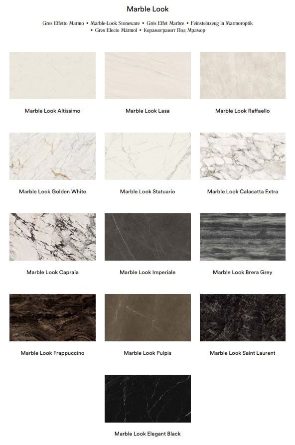 Плитка для ванной комнаты из керамогранита с мраморным эффектом MARAZZI The Top ARCH-00056433 - Вид №8