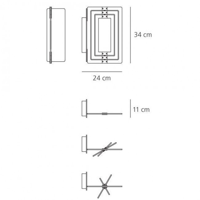 Artemide Copernico parete 1622020A настенный 89470 - Вид №4