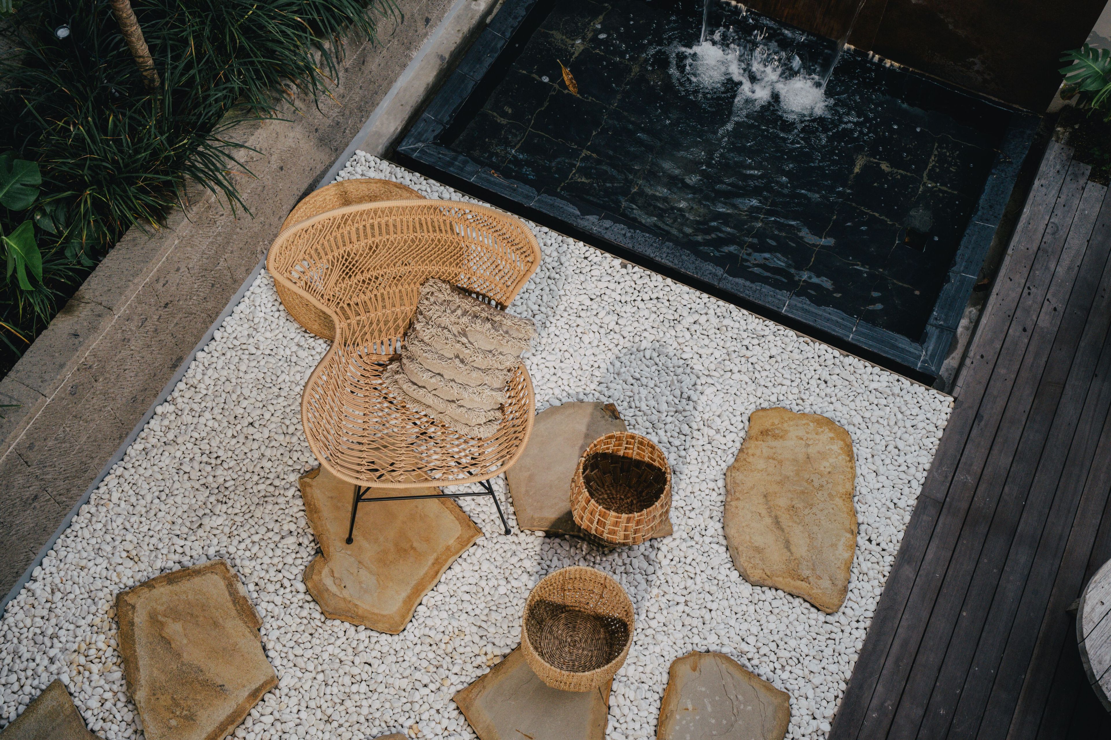 Садовое кресло из синтетического волокна с подлокотниками cbdesign Elga ARCH-00005139