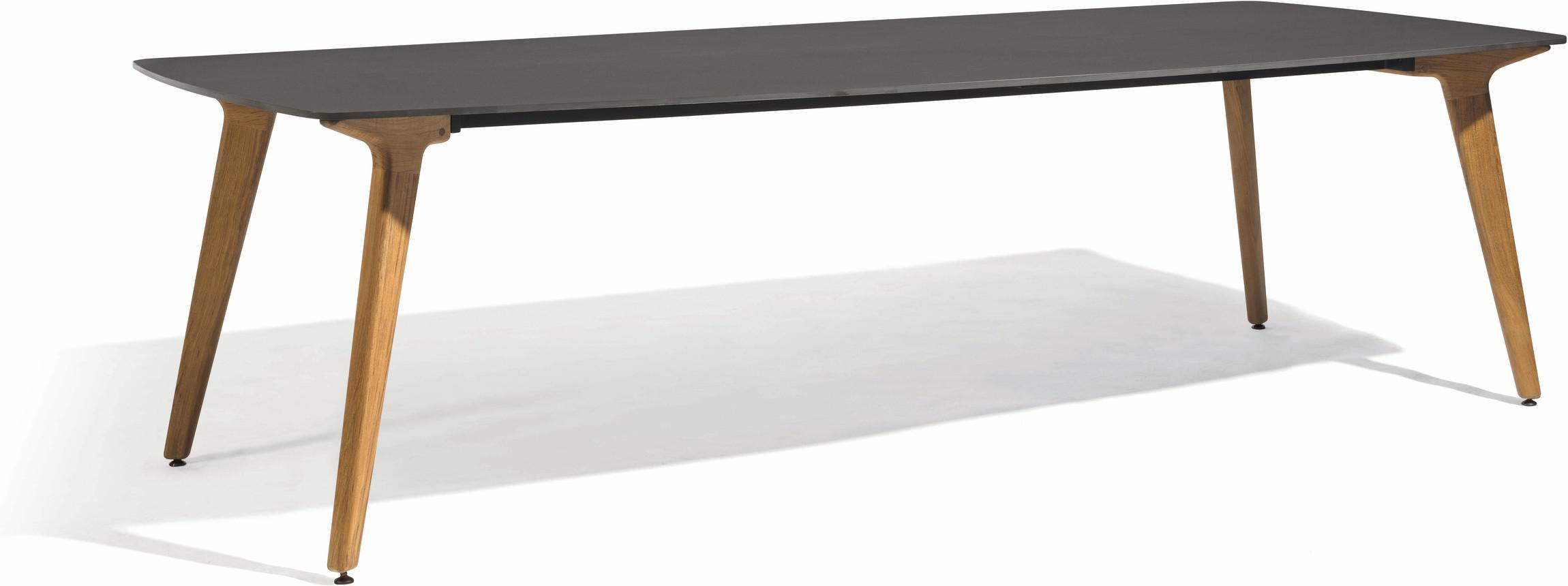 MNST966 Обеденный стол teak 264см x 118см Manutti Torsa