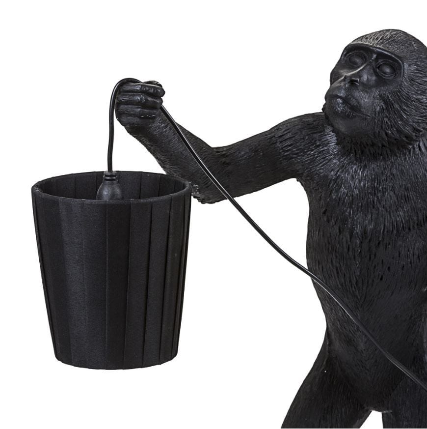 Полиэстер абажур Seletti The Monkey Lamp Black ARCH-00024461 - Вид №2