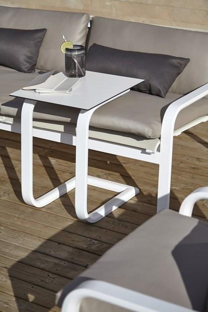 GANDIABLASCO Прямоугольный алюминиевый садовый столик в современном стиле Stack sun-id-1451066 - Вид №2