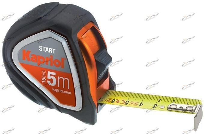 KAPRIOL Рулетка с противоударным абс Hand tools - flessometri sun-id-1483093