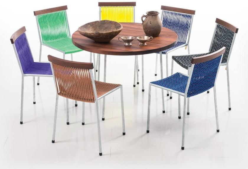 brühl Круглый деревянный стол Les copains sun-id-1447224 - Вид №3