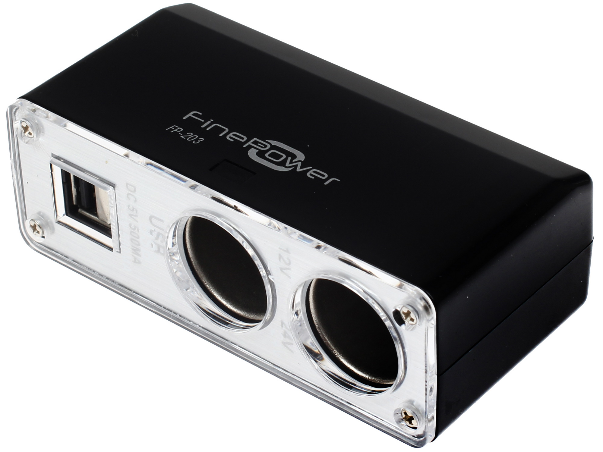 1102380 Разветвитель автоприкуривателя FinePower FP-203 STDN-0029767 - Вид №2