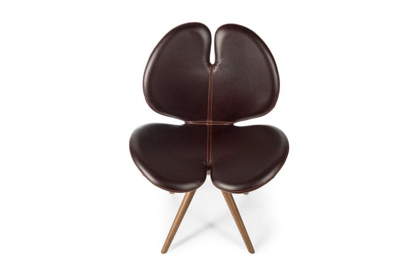 VGnewtrend 4-спицевое кожаное кресло Pansè sun-id-1367029 - Вид №1