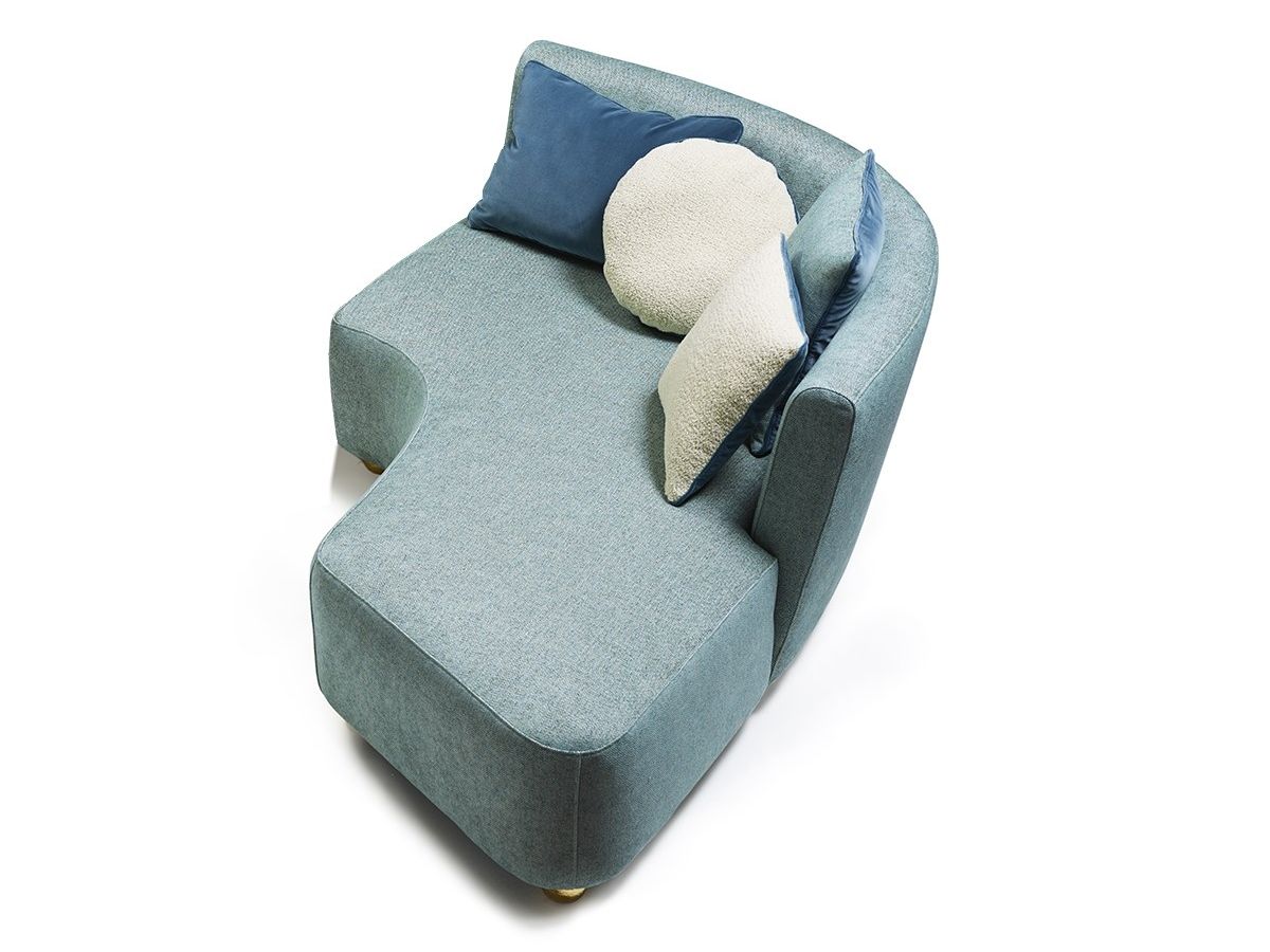 Изогнутый диван из ткани MARIONI Bay ARCH-00029785