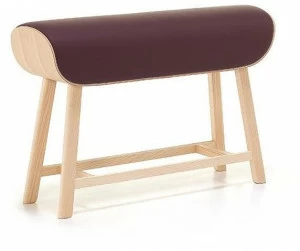 Very Wood Табурет высокий кожаный с подставкой для ног Rodeo