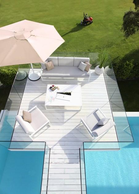 Royal Botania Садовая скамейка Batyline® с подлокотниками Ninix lounge sun-id-1482755 - Вид №3