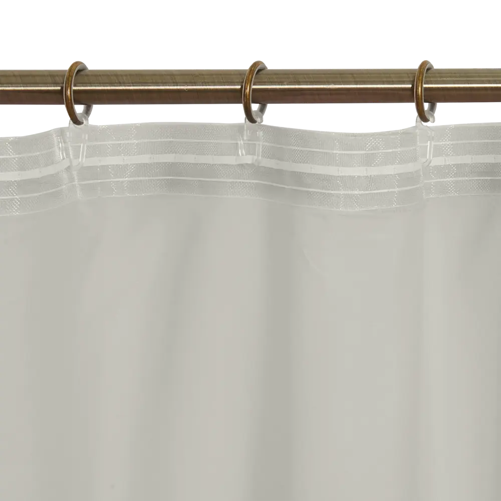 Тюль на ленте «Лина» 300x320 см цвет серый/бежевый MIAMOZA STLM-2136225 - Вид №3