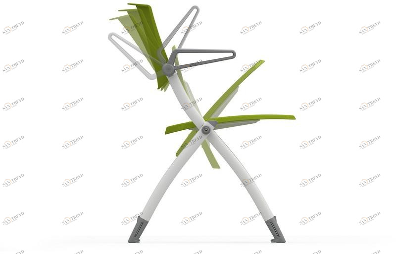 Ares Line Стул для конференций штабелируемый с откидной крышкой Zero9 family sun-id-1482891