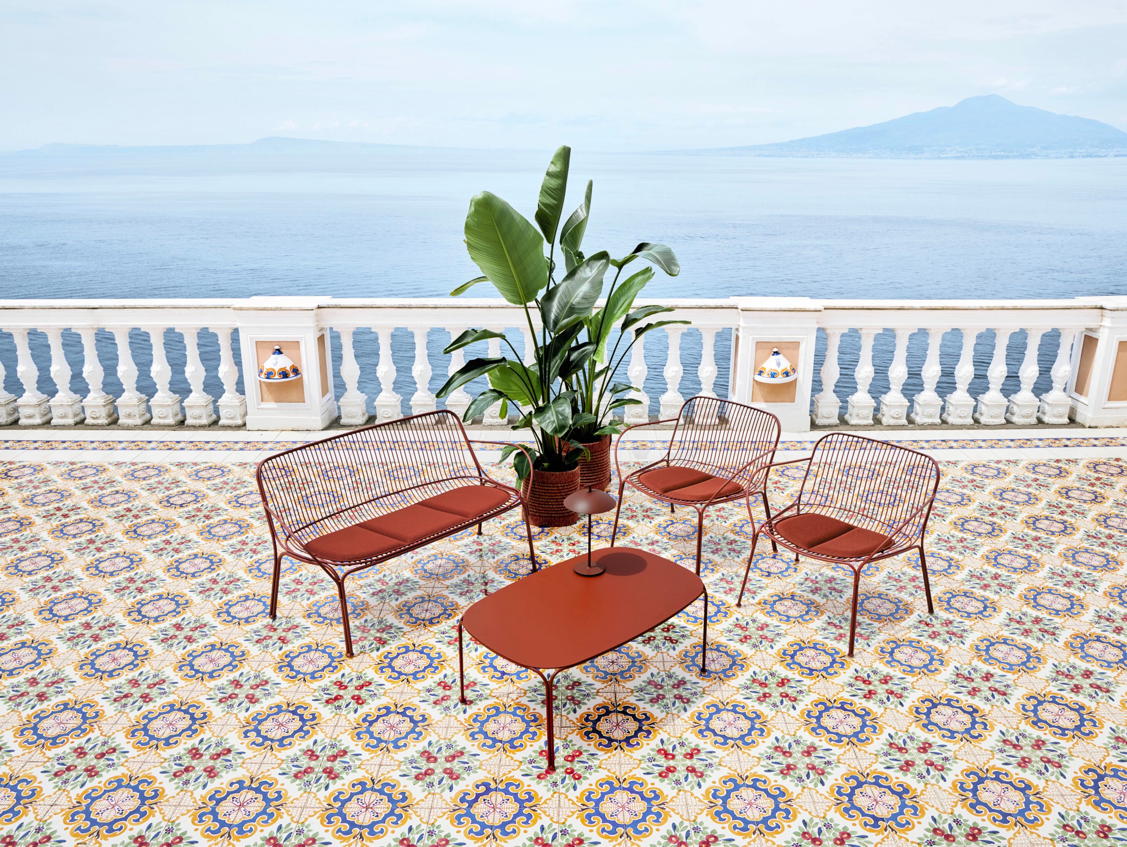 Прямоугольный садовый столик из оцинкованной стали Kartell Hiray ARCH-00094326 - Вид №17