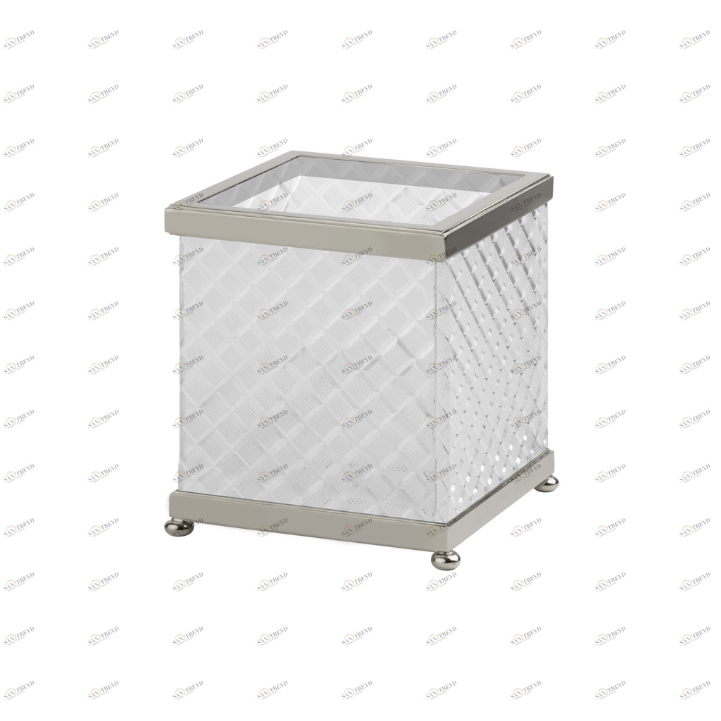 FS09P-653 FS09P-653 Диспенсер для салфеток для гостей ЛОСАН РАЗМЕР КРИСТАЛЛ Cristal & Bronze CRISTAL TAILLE “LOSANGE” LISSE 