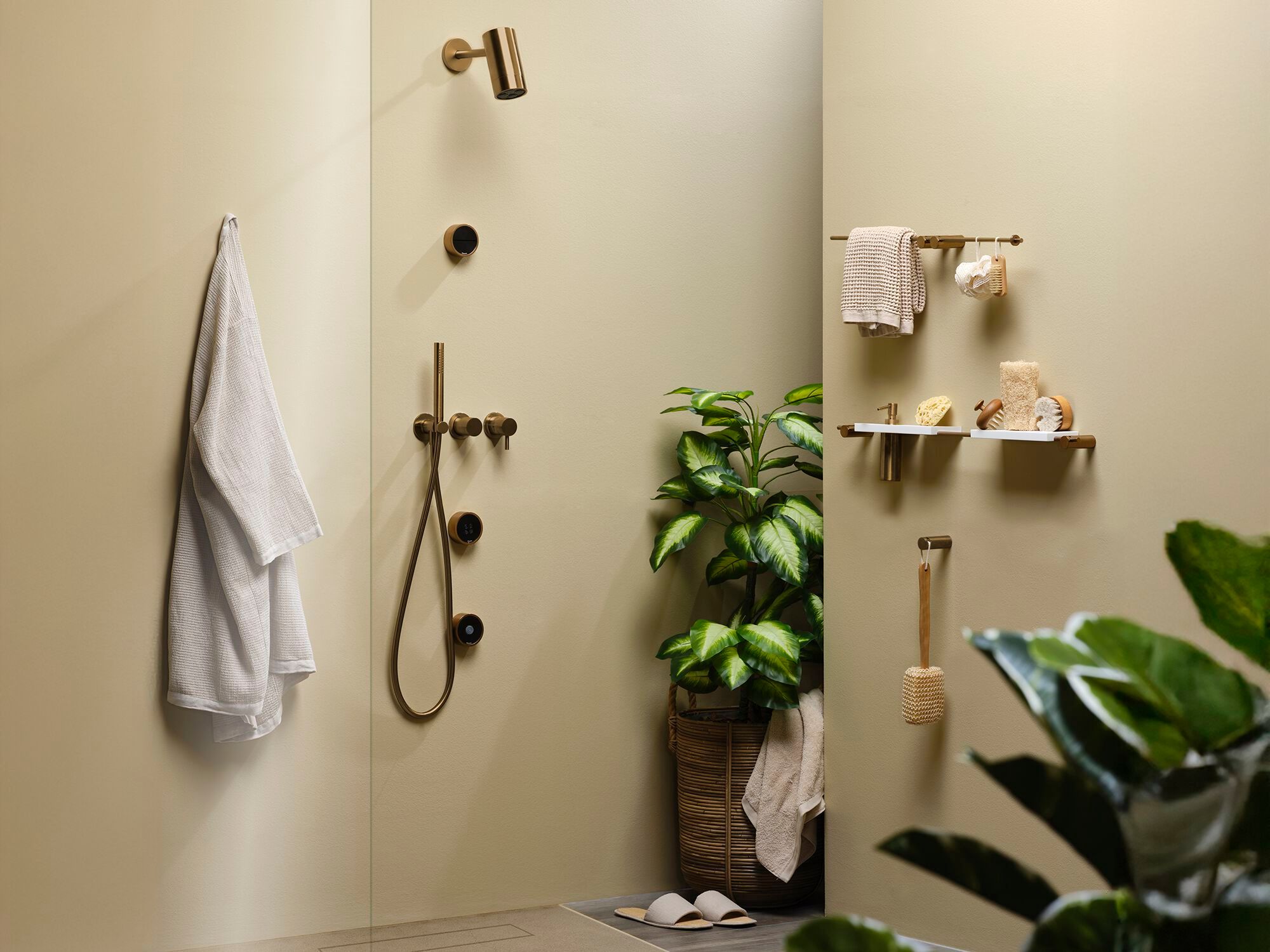 Смеситель для душа / смеситель для ванны из нержавеющей стали Ritmonio диаметр 35 S ARCH-00152302 - Вид №1