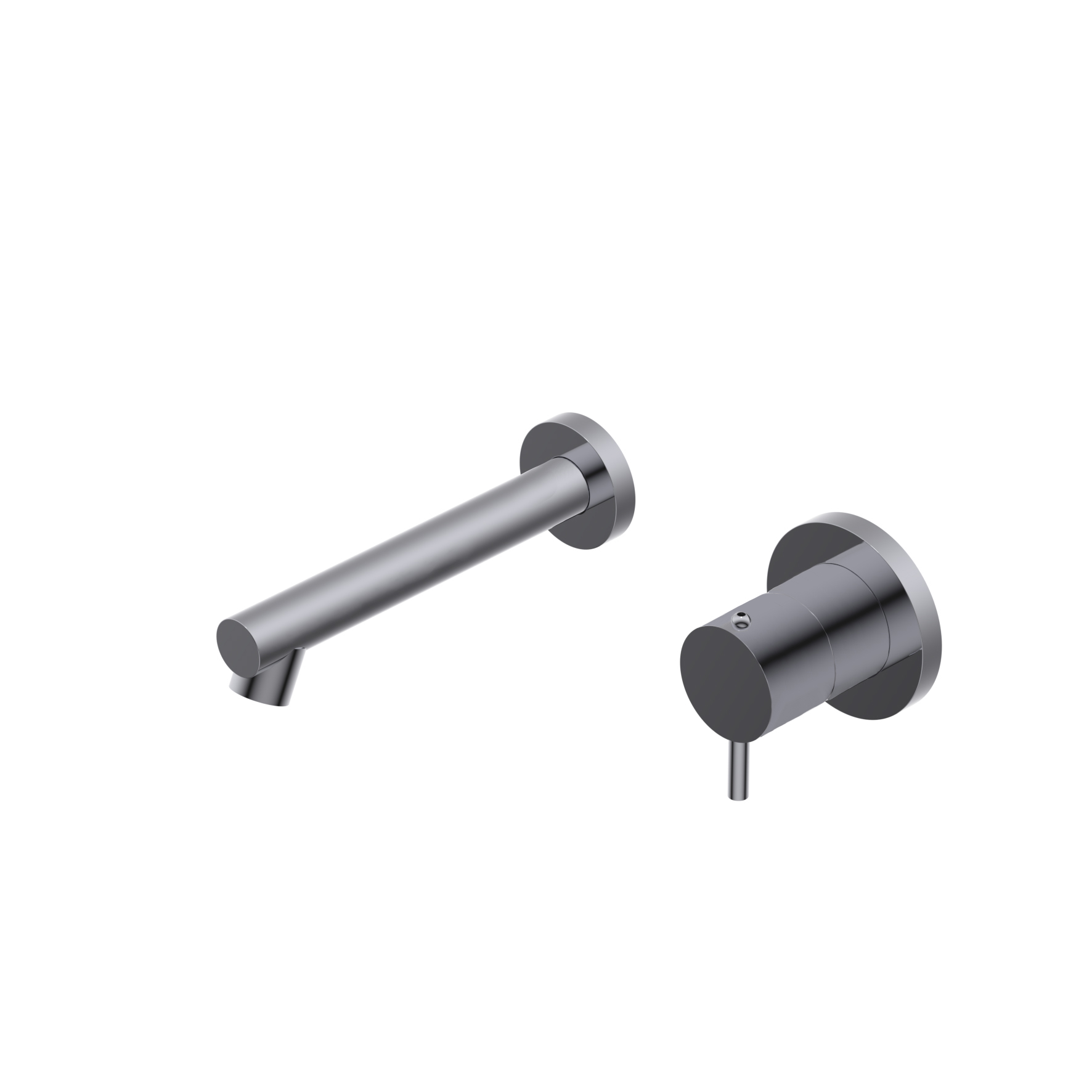 E0BA0440SPSX Встраиваемый однорычажный смеситель для раковины Ritmonio Diametro35