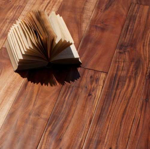 Массивная доска Magestik floor Под лаком (экзотика) Состаренная (браун) 910x122x18мм Акация (Гладкая) 910х122 мм MGK Magestic floor 2600300167 - Вид №6