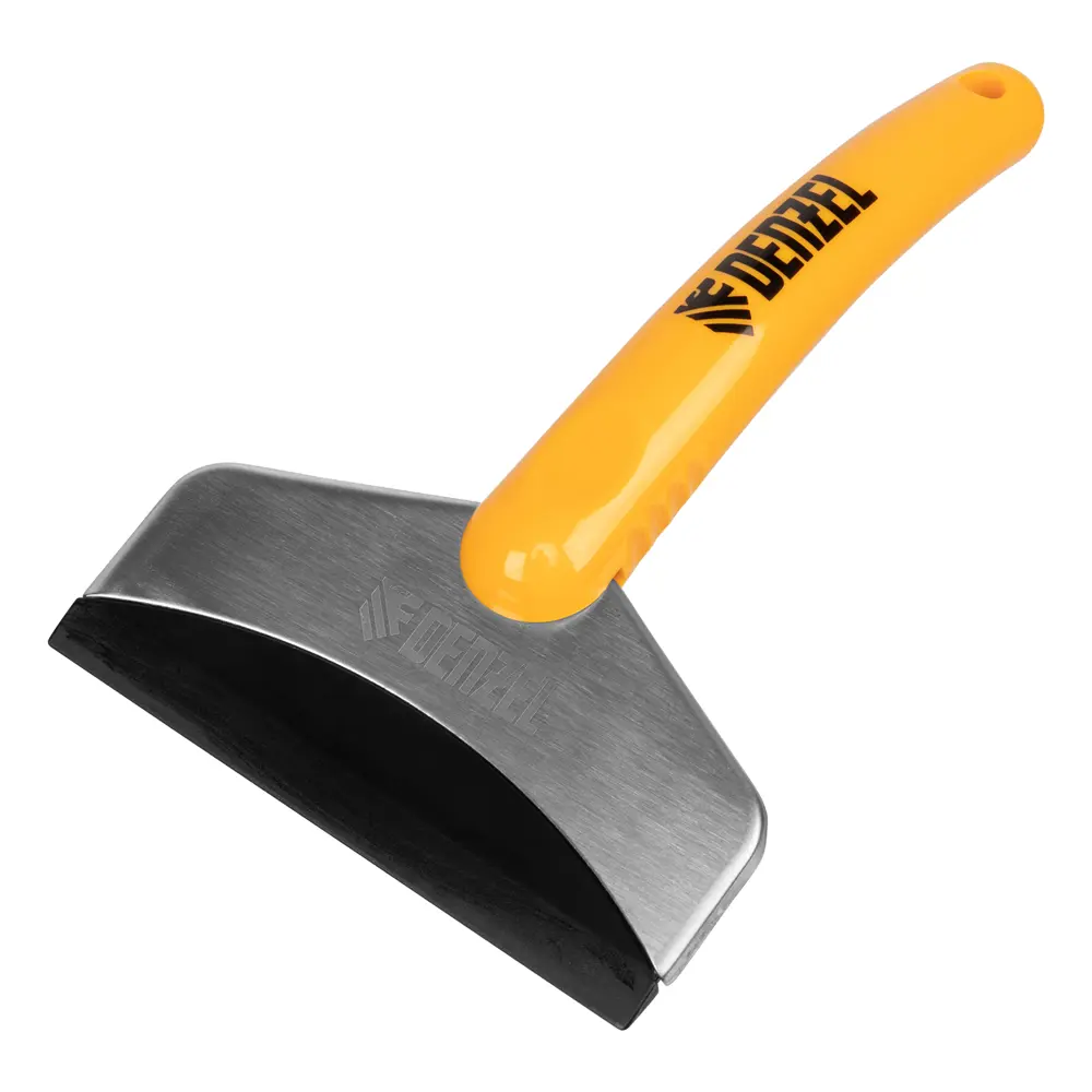 Скребок для снятия наледи Denzel 55329, 18 см, оранжевый 89442775 Santreyd STLM-1581573