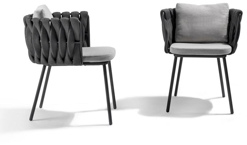 TRIBÙ Садовый стул с подлокотниками Tosca sun-id-1361831 - Вид №2