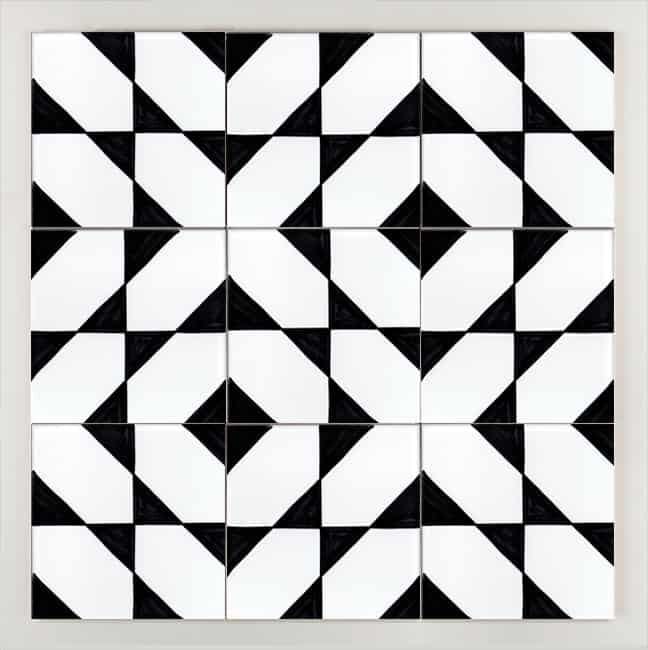 Пол / покрытие ручной работы La Riggiola черный и белый ARCH-00133723 - Вид №5