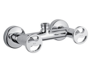 Хромированный латунный смеситель для душа