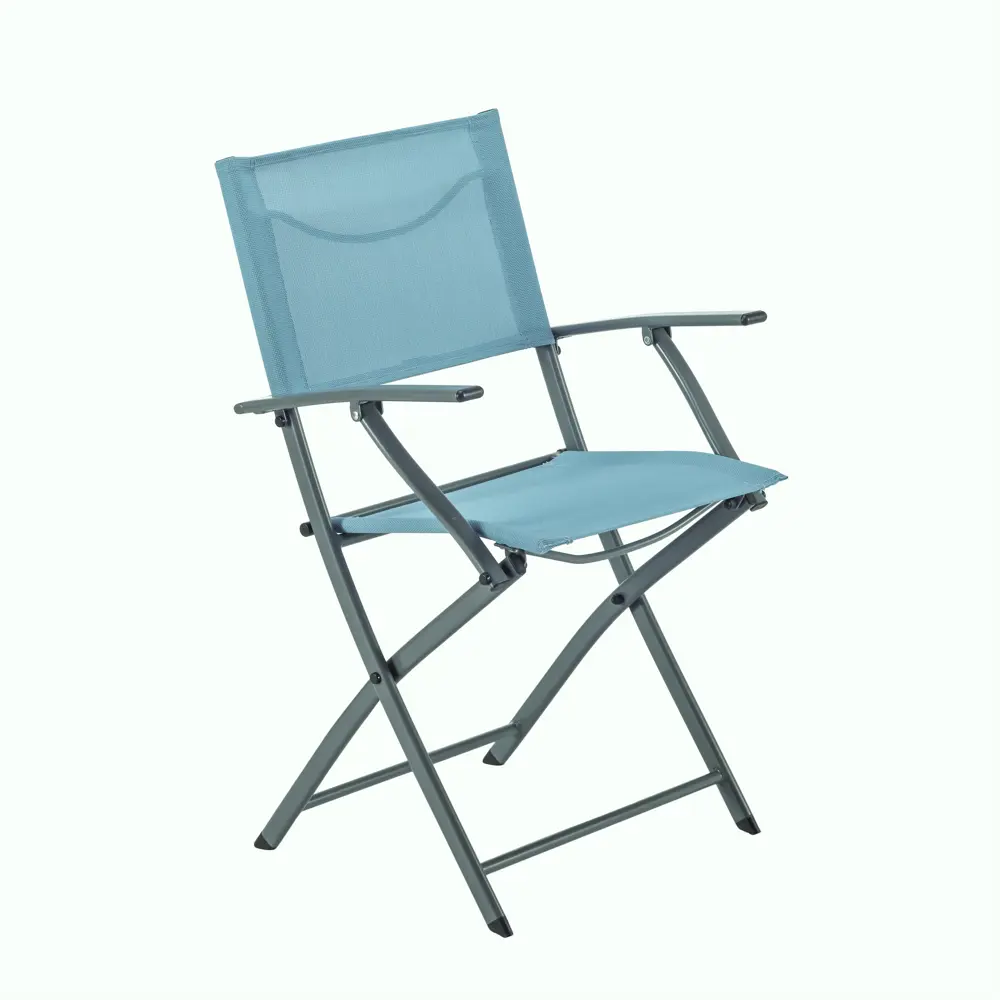 Кресло Naterial Emys Origami складное 54х52х83 см сталь голубой STLM-2023623 - Вид №1