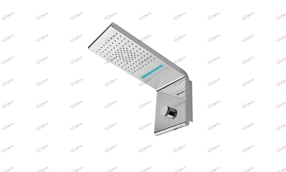 I00634 Потолочный & настенный душ Syncro-Rain - 3 Sprays - RGB CROMOTHERAPY BOSSINI 