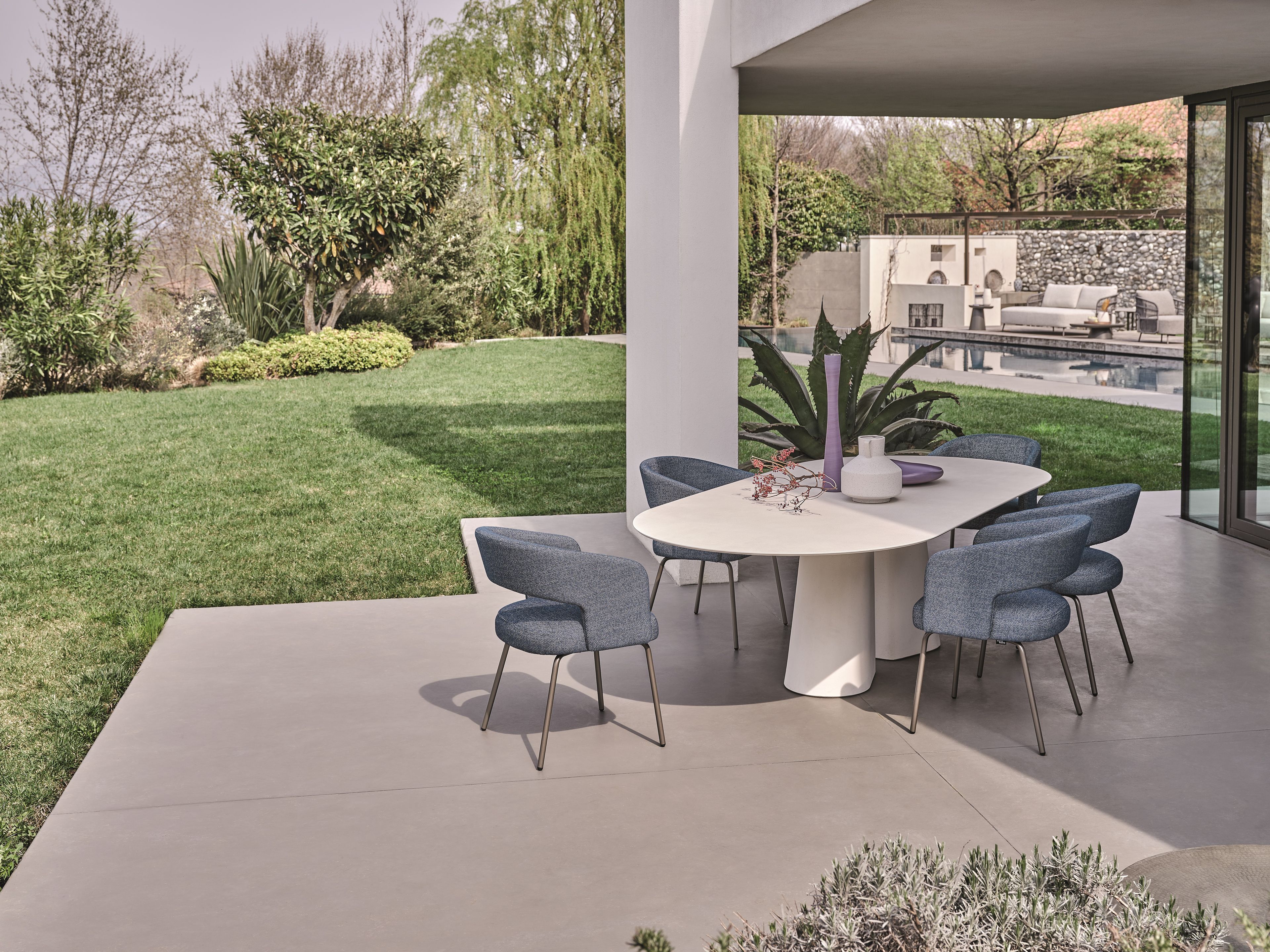 Овальный садовый стол Ditre Italia PILLAR ARCH-00138756 - Вид №2