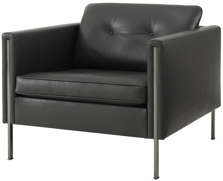 Ligne Roset Кожаное кресло с подлокотниками Andy sun-id-1516491 - Вид №1