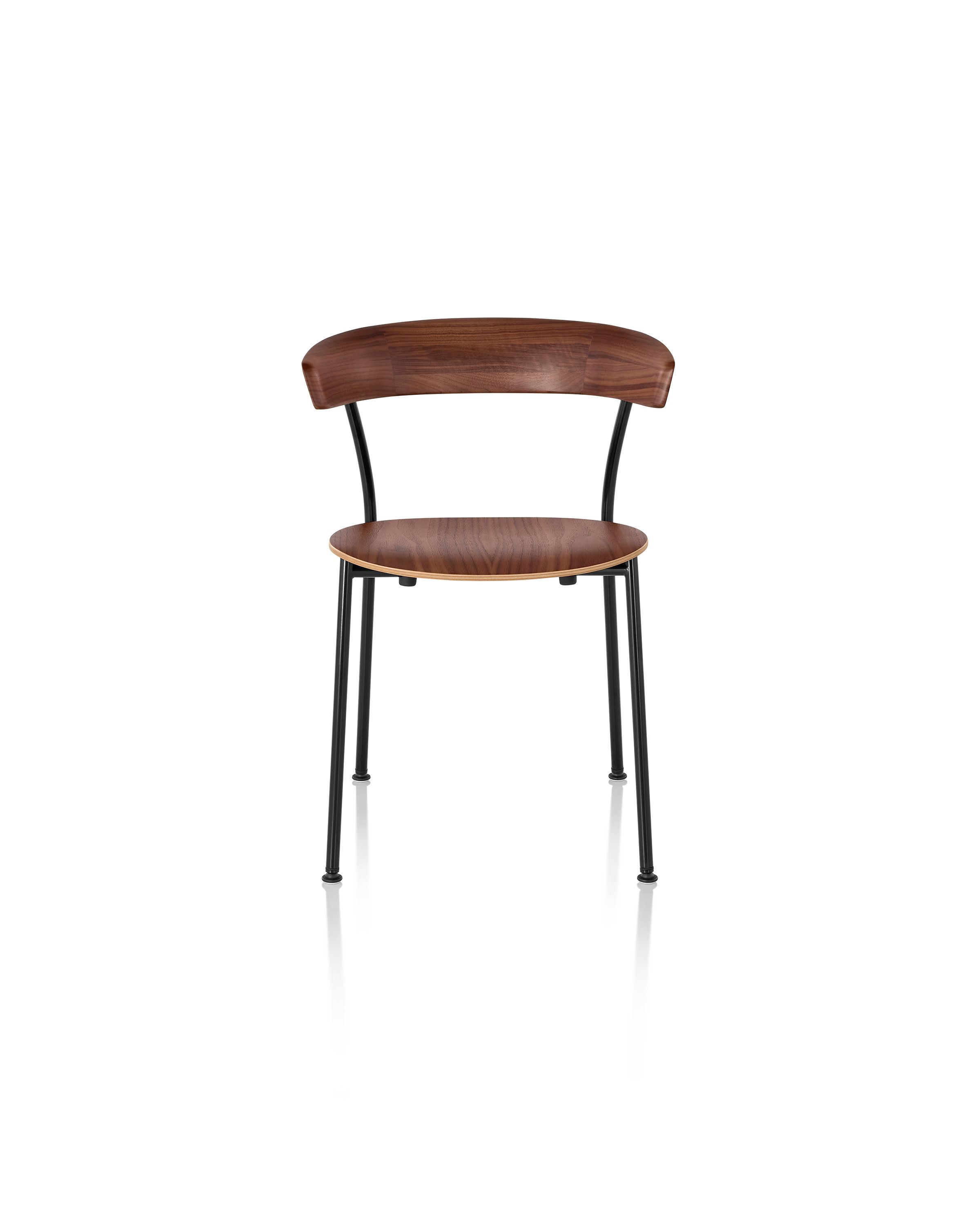 Деревянный стул с деревянной или металлической основой Herman Miller Leeway ARCH-00056285 - Вид №20