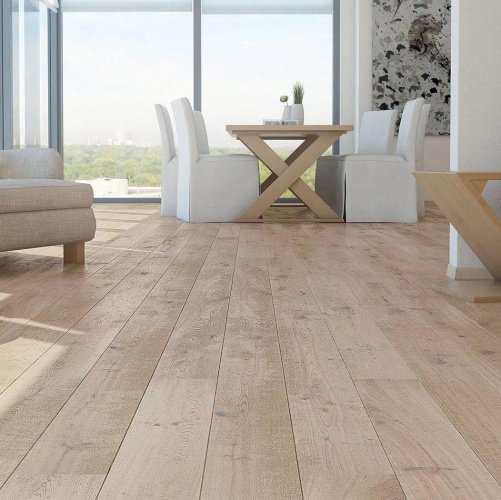 Виниловый ламинат Decoria Горный Светлый Dr 3113 Дуб с брашью (Текстурированная) 1210х169 мм 1000900179 - Вид №1