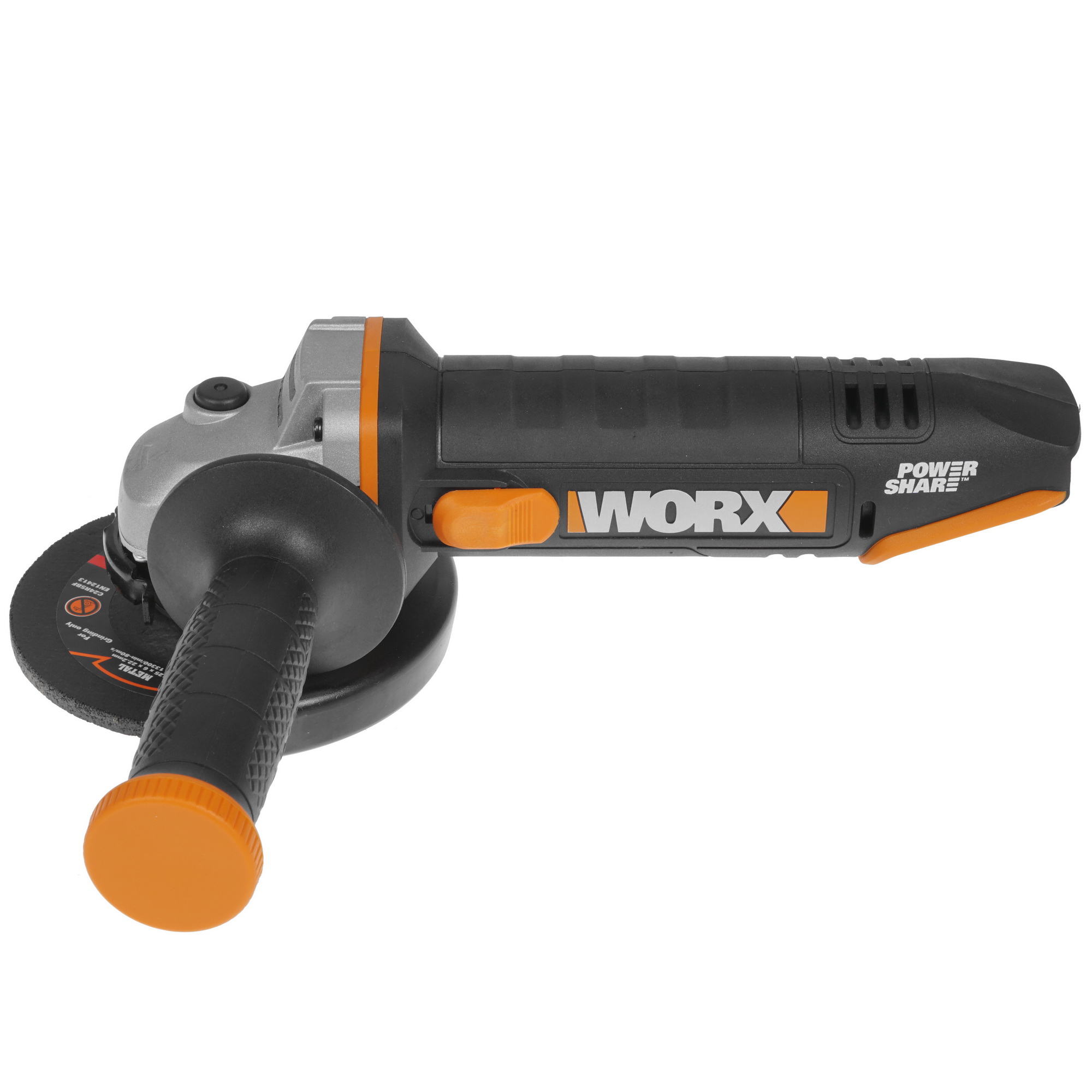 Углошлифовальная машина (УШМ) Worx WX803.9 PowerShare 20V  , Без ЗУ, Без АКБ 8199936 STDN-0021769 - Вид №2