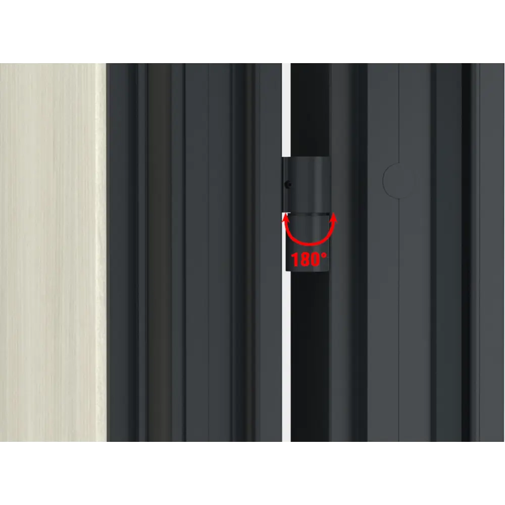 Дверь входная металлическая Термо 98x205 см правая дуб белый DOORHAN STLM-2169519 - Вид №5