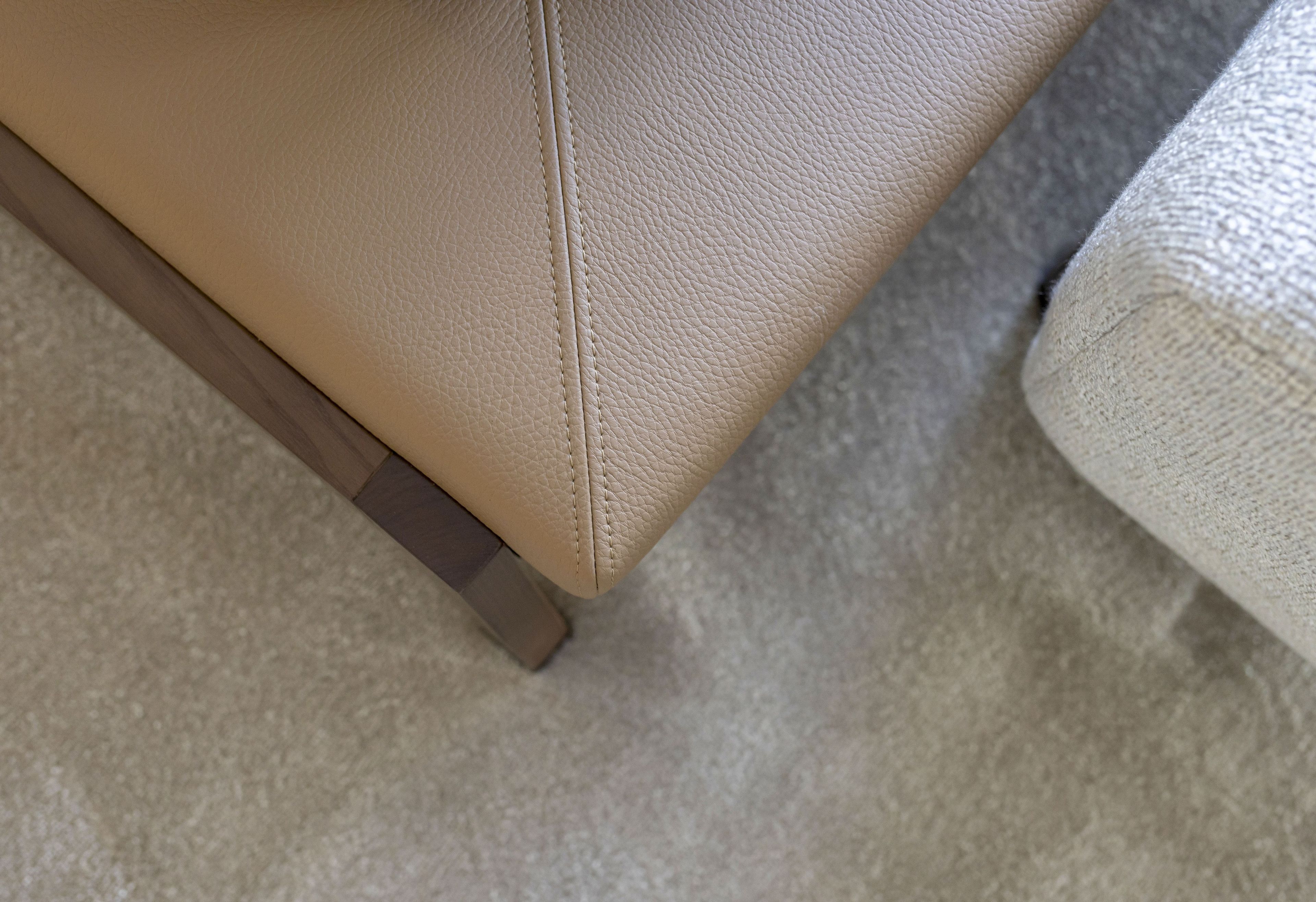 Двуспальная кровать из верблюда с мягким изголовьем Stylish Club Milos ARCH-00047409 - Вид №19