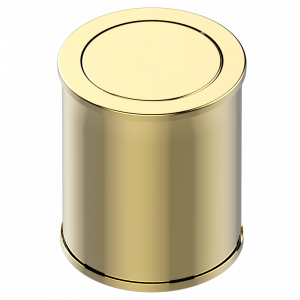 G00-711CL Ведро для мусора с качающейся крышкой, Ø 185 мм, высота 215 мм Thg-paris прочие артикулы THG Золото