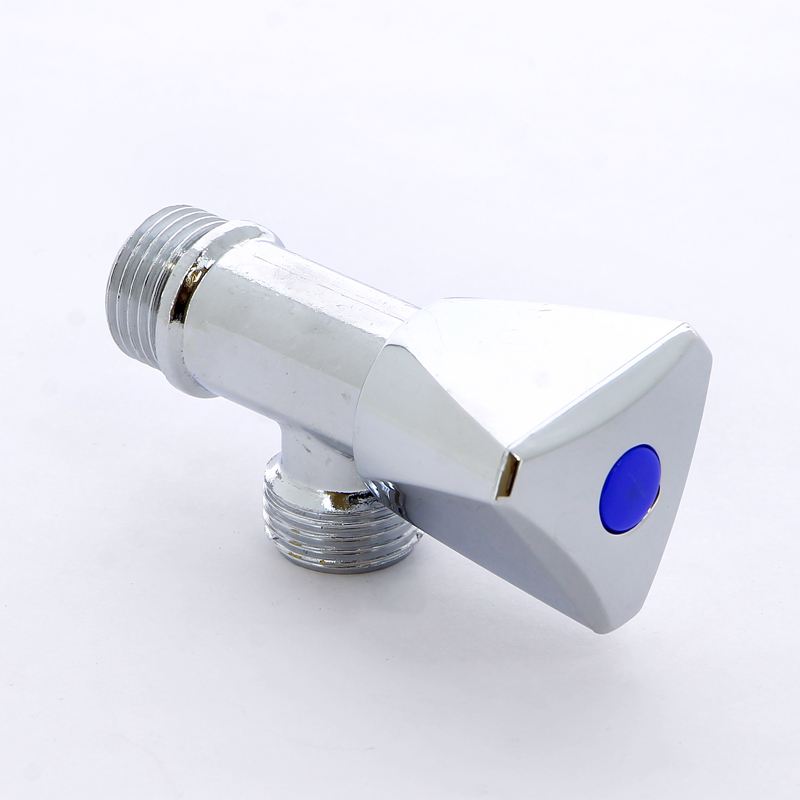 Вентиль угловой компактный универсальный хромированный ITAP 1/2"х1/2" 48812 - Вид №1