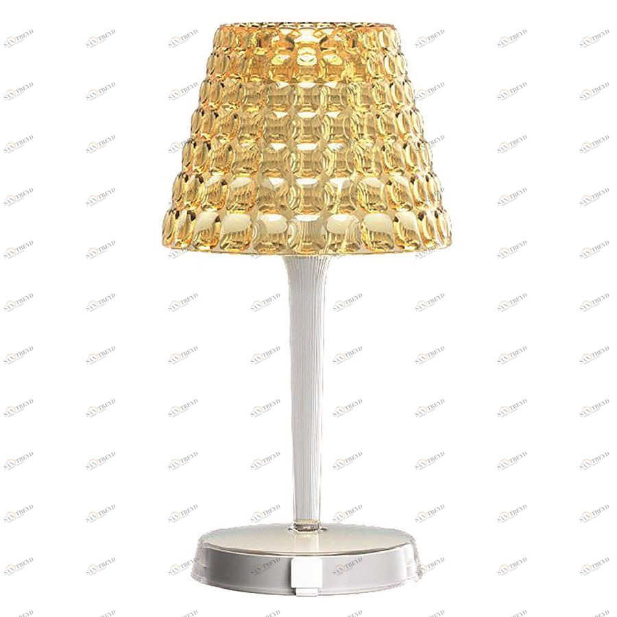 Настольный беспроводной  светильник Tiffany песочный Guzzini 045000198