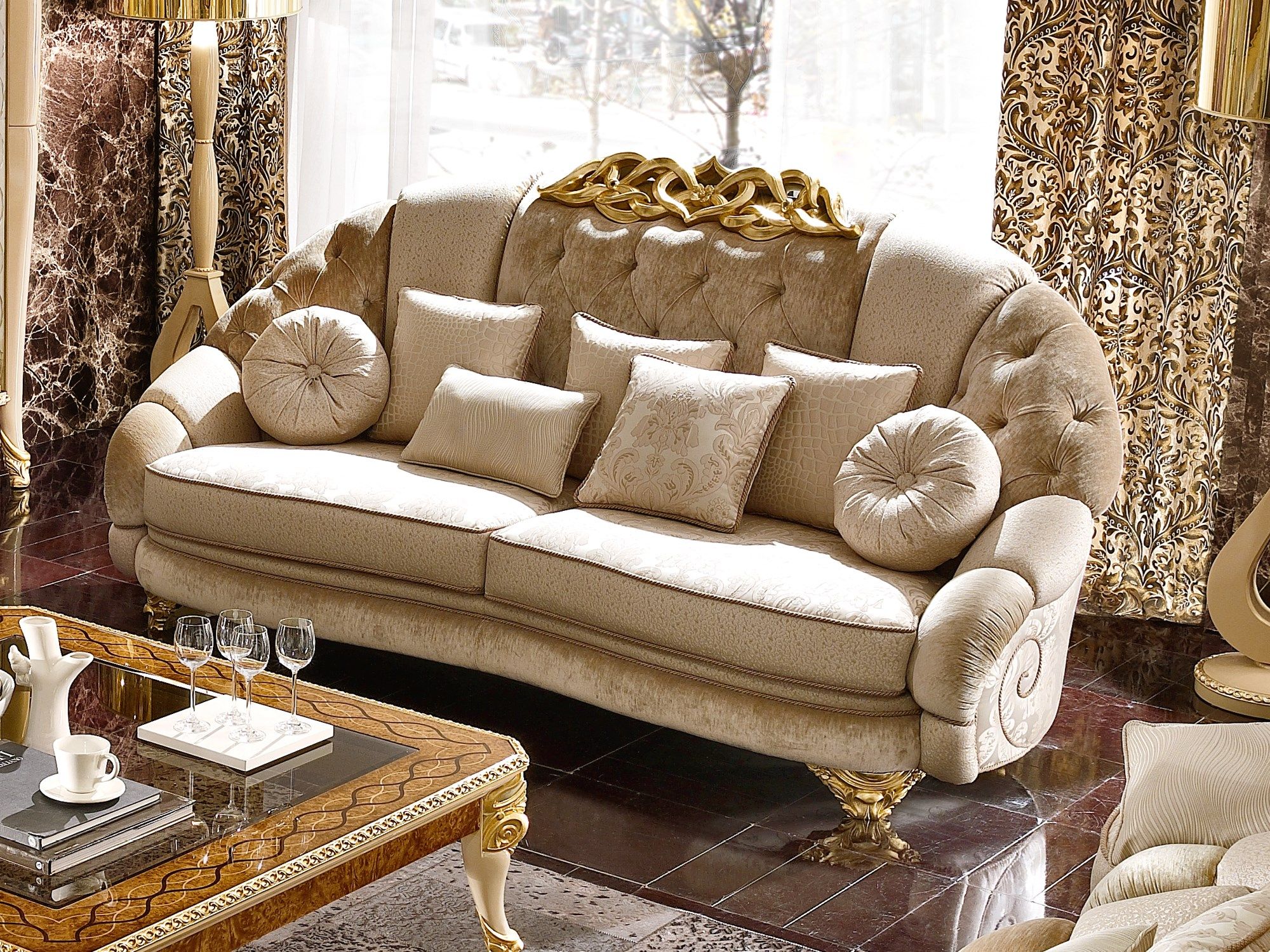 Тканевый диван A.R. Arredamenti ARCH-00022900 - Вид №1