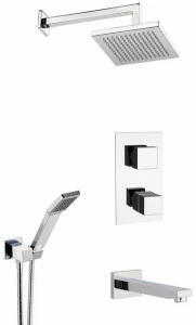 Remer Rubinetterie Смеситель для душа с лейкой Qubika thermo Qt 93 7 s03