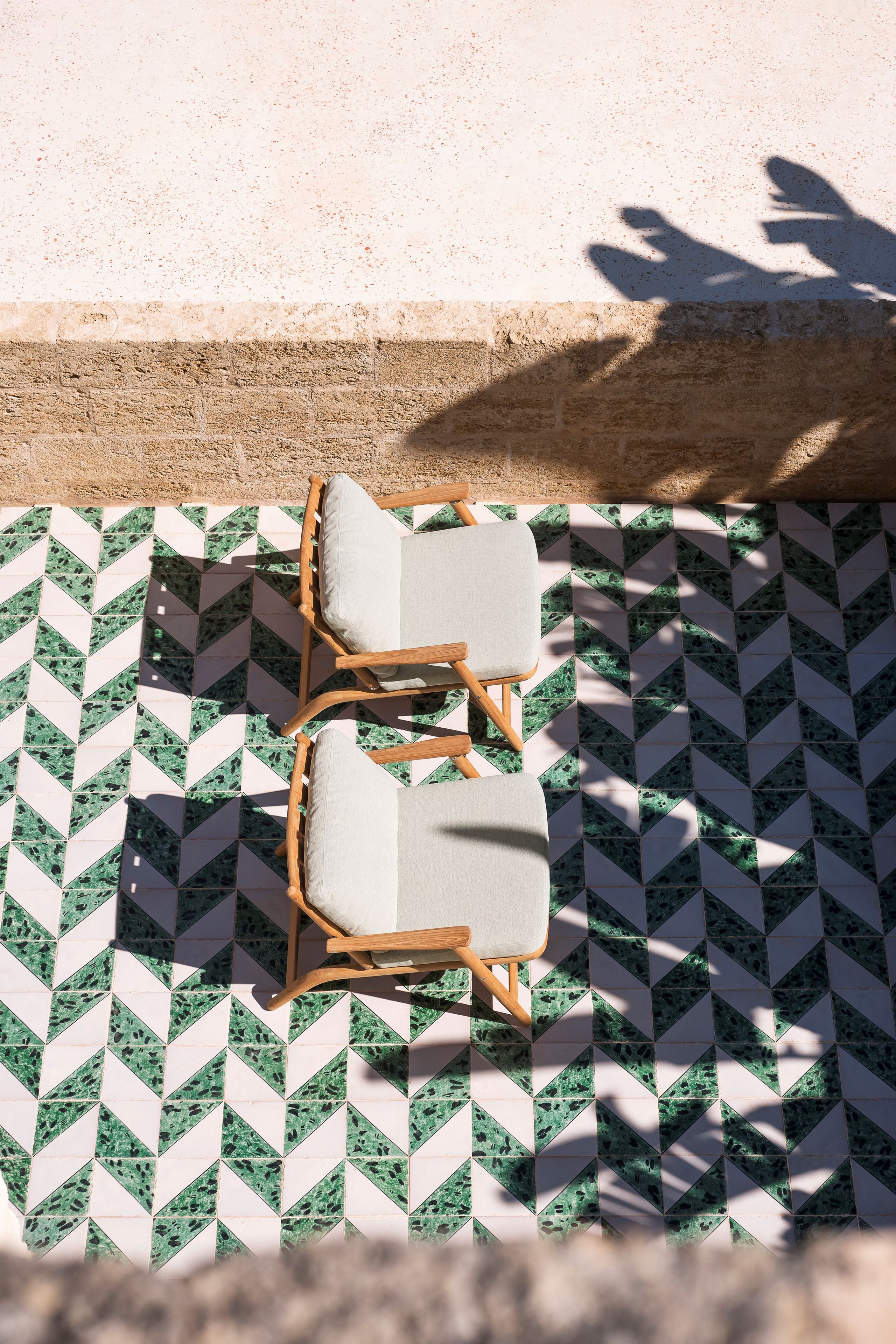 Складной стул из тикового дерева с подлокотниками RODA Levante ARCH-00114499 - Вид №3