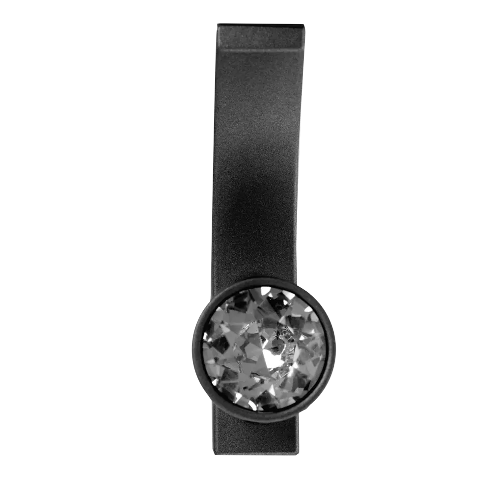 Крючок мебельный Ajax MB-LM/K-004 1.5x7.1x3.7 см цвет черный STLM-2103629 - Вид №1