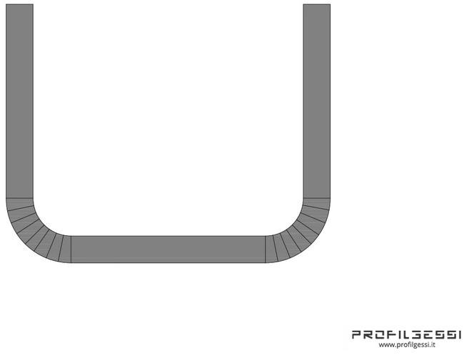 Profilgessi Каркас из гипса Tecnologia del gesso rivestito sun-id-1358599 - Вид №4