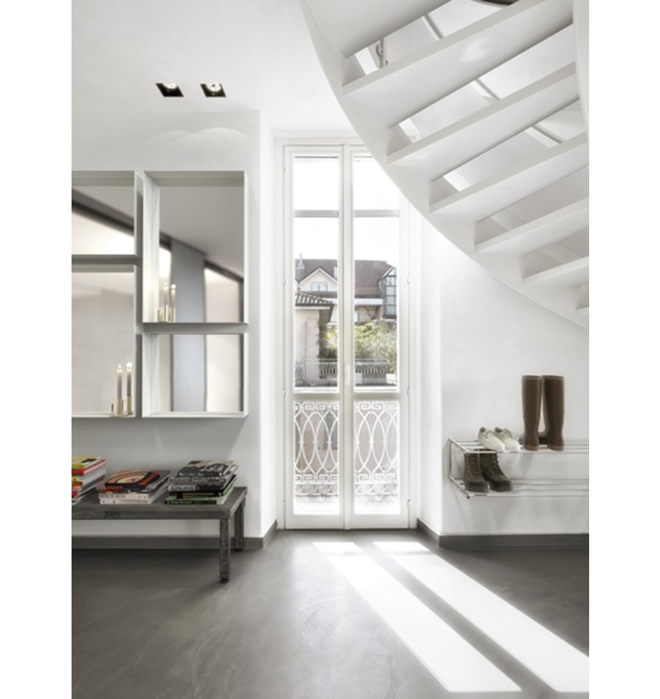 FROST Зеркало 4127, 50x60cm » белое Алюминий Белый U4127-W  - Вид №3