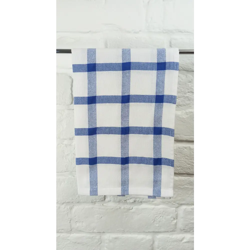 Полотенце вафельное Belezza 40x60 см цвет бело-синий STLM-2155367