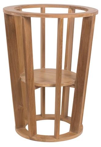 Il Giardino di Legno Круглая деревянная кашпо Remix Rmix0869 - Вид №1