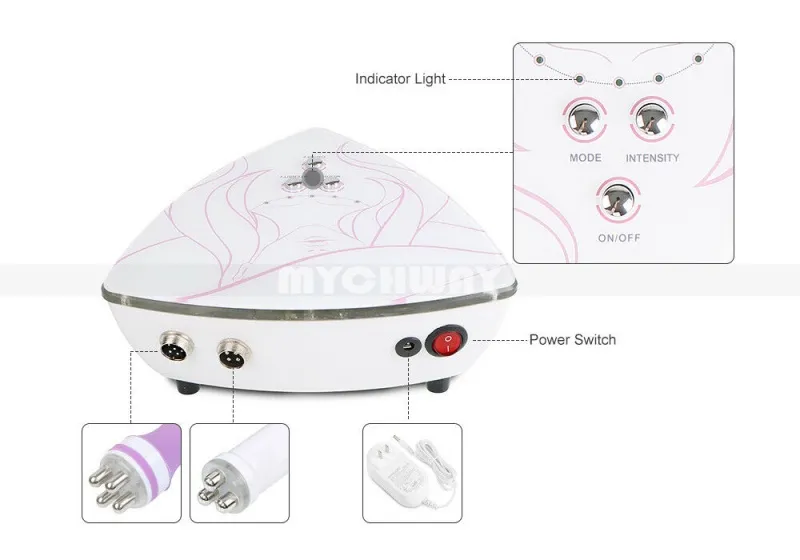 37916 Аппарат триполярного и шестиполярного рф лифтинга по лицу и телу Mychway 22Y3 Sr-mini RF Beauty Star  - Вид №6